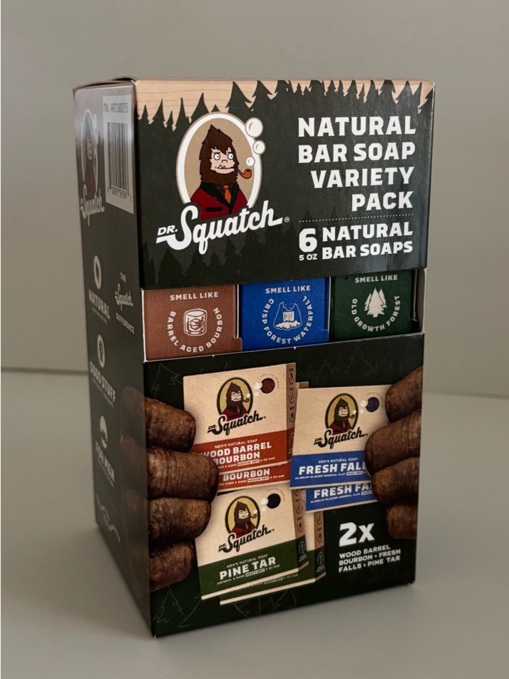 Dr. Squatch Natural Bar Soap, Assorted, 6 pk./5 oz